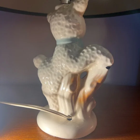 Vintage Leviton Baby Lamb Sheep Nursey Ceramic Table Lamp - Picture 3 of 15